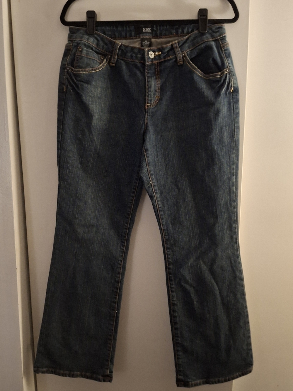a.n.a Women’s Bootcut Jeans - Dark Blue
